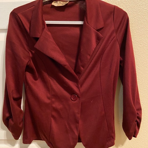 Maroon blazer - Picture 1 of 3